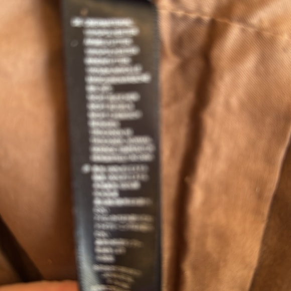 Forever 21 Faux Suede Brow Fringe Cropped Open Boho Jacket Size Large - Picture 10 of 12